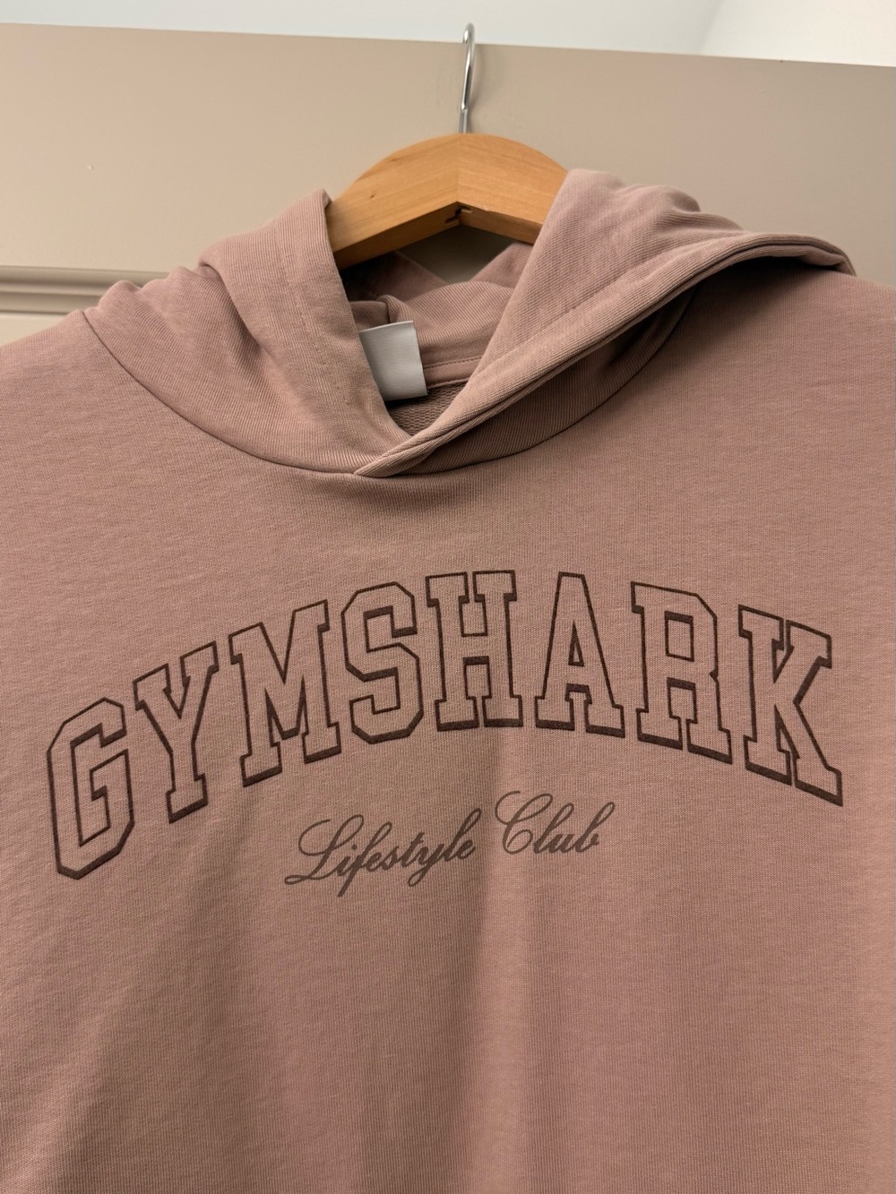 Gymshark Rose Taupe Hoodie
